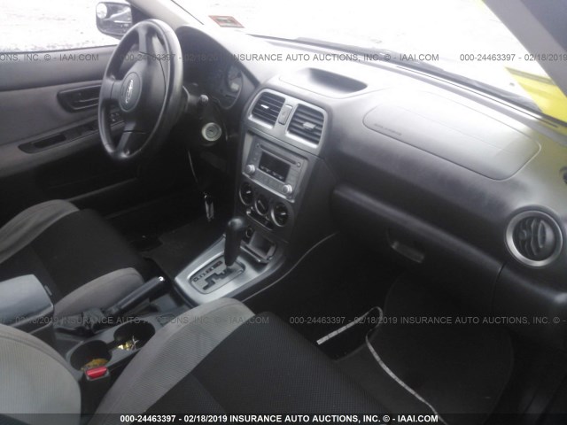 JF1GG61697H818537 - 2007 SUBARU IMPREZA 2.5I GRAY photo 5