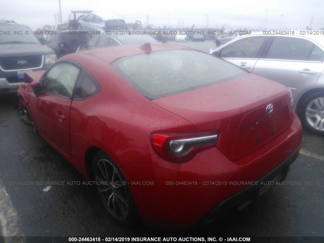 JF1ZNAA16H8711176 - 2017 TOYOTA 86 SPECIAL EDITION RED photo 3