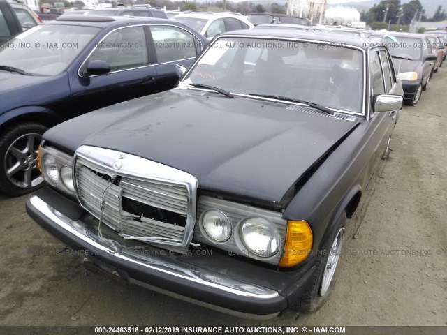 12313012163298 - 1979 MERCEDES-BENZ 300 BLACK photo 2