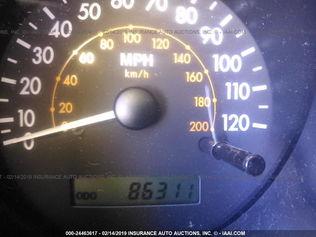 KL1TD66608B047214 - 2008 CHEVROLET AVEO LS RED photo 7