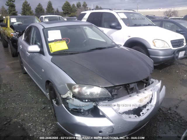 JM1BK324X61458992 - 2006 MAZDA 3 S SILVER photo 1