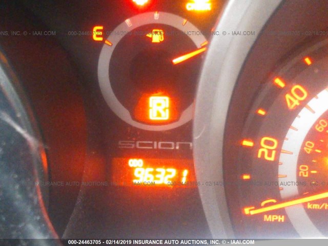 JTKJF5C70D3050595 - 2013 TOYOTA SCION TC BLACK photo 7