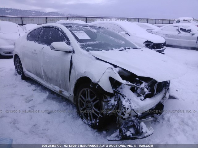 JTKDE167480244638 - 2008 TOYOTA SCION TC WHITE photo 1