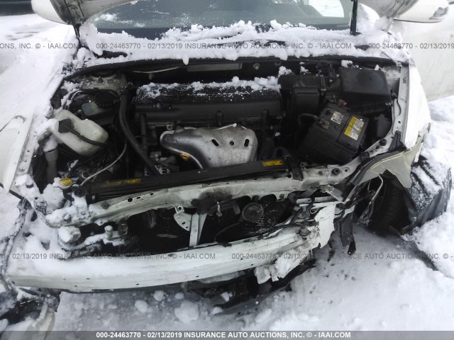 JTKDE167480244638 - 2008 TOYOTA SCION TC WHITE photo 10