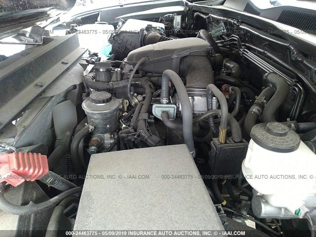 5TFSX5EN1HX055629 - 2017 TOYOTA TACOMA ACCESS CAB/SR/SR5 YELLOW photo 10