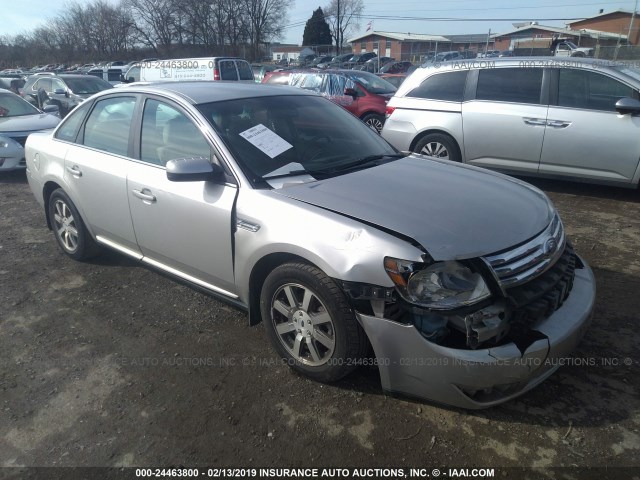 1FAHP24W78G182670 - 2008 FORD TAURUS SEL SILVER photo 1