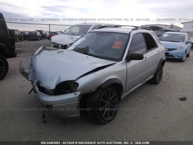 JF1GG65574G806941 - 2004 SUBARU IMPREZA TS SILVER photo 2