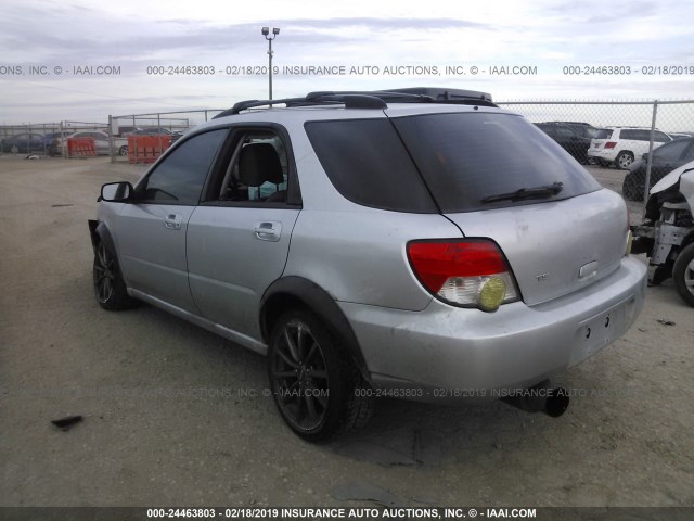 JF1GG65574G806941 - 2004 SUBARU IMPREZA TS SILVER photo 3