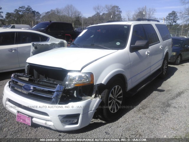 1FMJK1JT7HEA14579 - 2017 FORD EXPEDITION EL XLT/EL KING RANCH WHITE photo 2