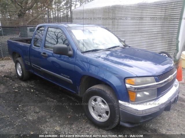 1GCCS196358265833 - 2005 CHEVROLET COLORADO BLUE photo 1