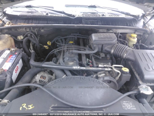 1J4GX48S14C404110 - 2004 JEEP GRAND CHEROKEE LAREDO/COLUMBIA/FREEDOM 银色 照片 10