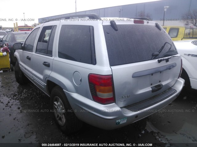 1J4GX48S14C404110 - 2004 JEEP GRAND CHEROKEE LAREDO/COLUMBIA/FREEDOM 银色 照片 3