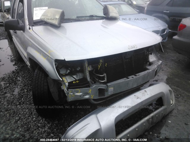 1J4GX48S14C404110 - 2004 JEEP GRAND CHEROKEE LAREDO/COLUMBIA/FREEDOM 银色 照片 6
