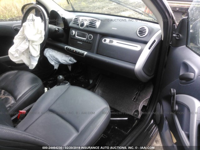 WMEEJ3BA3EK771785 - 2014 SMART FORTWO PURE/PASSION BLACK photo 5