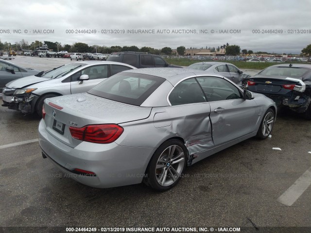 WBA4Z1C56KEE51752 - 2019 BMW 430I SILVER photo 6