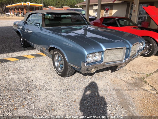 342671M176811 - 1971 OLDSMOBILE CUTLASS SUPREME  BLUE photo 1