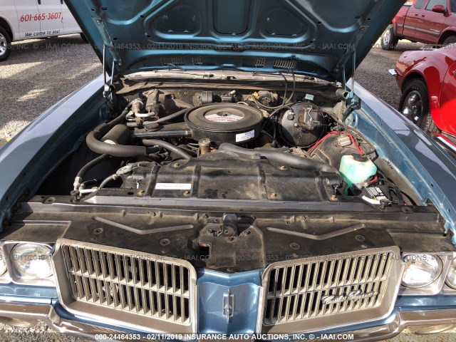 342671M176811 - 1971 OLDSMOBILE CUTLASS SUPREME  BLUE photo 10