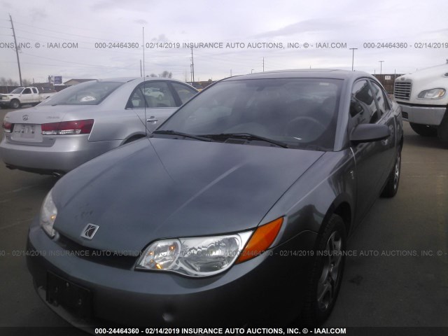 1G8AV12F85Z182203 - 2005 SATURN ION LEVEL 3 Navy photo 2