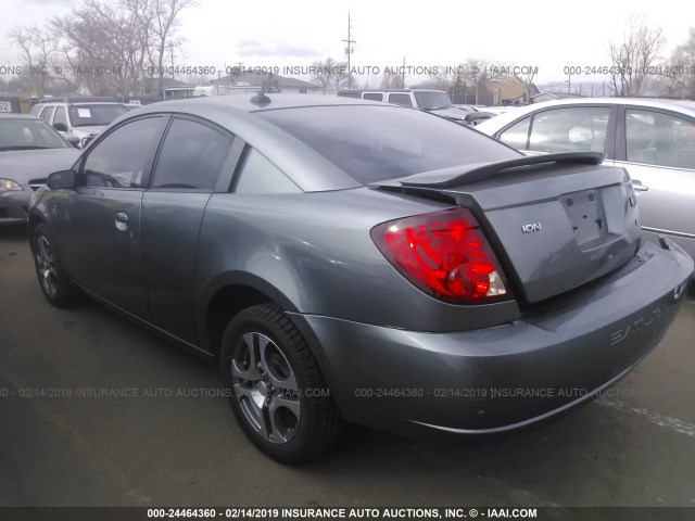 1G8AV12F85Z182203 - 2005 SATURN ION LEVEL 3 Navy photo 3
