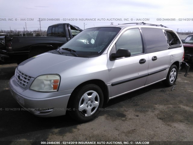 2FMZA516X5BA69946 - 2005 FORD FREESTAR SE SILVER photo 2