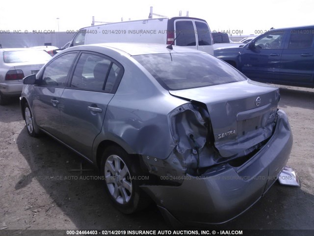 3N1AB61E87L665157 - 2007 NISSAN SENTRA 2.0/2.0S/2.0SL SILVER photo 3