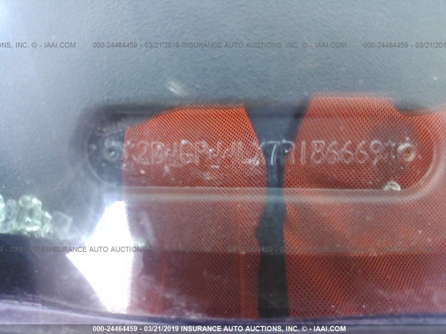 2D4GP44LX7R186669 - 2007 DODGE GRAND CARAVAN SXT RED photo 9