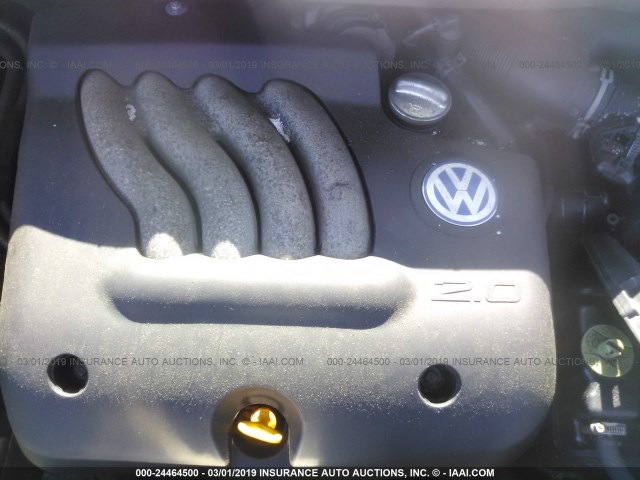 3VWBB61C0WM014336 - 1998 VOLKSWAGEN NEW BEETLE Weiß Foto 10