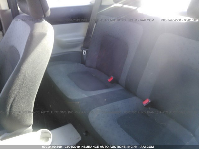 3VWBB61C0WM014336 - 1998 VOLKSWAGEN NEW BEETLE Weiß Foto 8