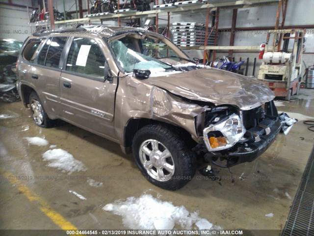 1GKDT13S732263840 - 2003 GMC ENVOY BROWN photo 1