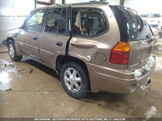 1GKDT13S732263840 - 2003 GMC ENVOY BROWN photo 3