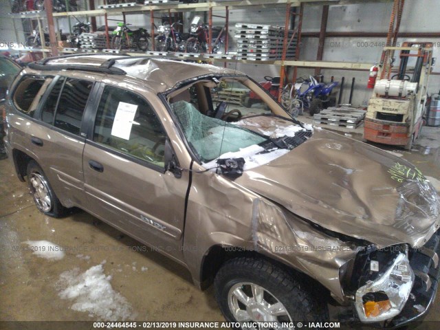 1GKDT13S732263840 - 2003 GMC ENVOY BROWN photo 6