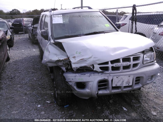 4S2CK58WXY4327804 - 2000 ISUZU RODEO S/LS/LSE SILVER photo 6