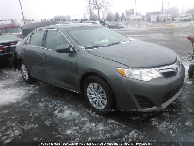 4T1BF1FKXDU707784 - 2013 TOYOTA CAMRY L/SE/LE/XLE 绿色 照片 1
