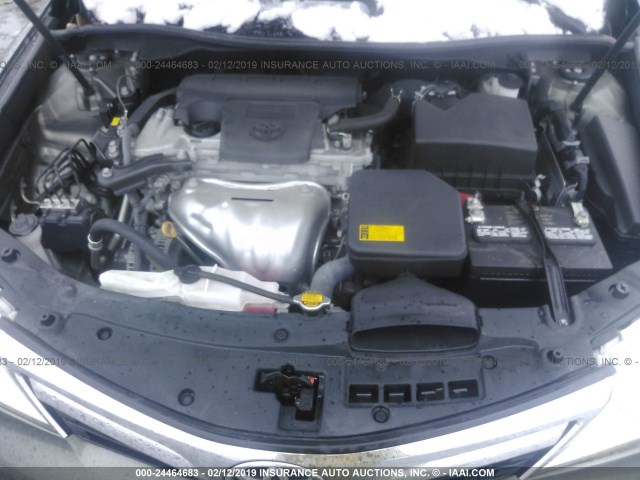 4T1BF1FKXDU707784 - 2013 TOYOTA CAMRY L/SE/LE/XLE 绿色 照片 10