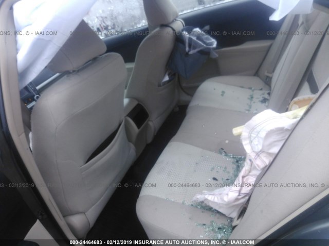 4T1BF1FKXDU707784 - 2013 TOYOTA CAMRY L/SE/LE/XLE 绿色 照片 8