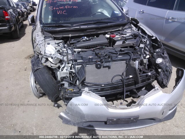 5N1AT2MN7GC858776 - 2016 NISSAN ROGUE S/SL/SV SILVER photo 6