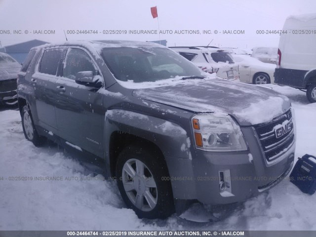 2GKALMEK2C6392721 - 2012 GMC TERRAIN SLE SILVER photo 1