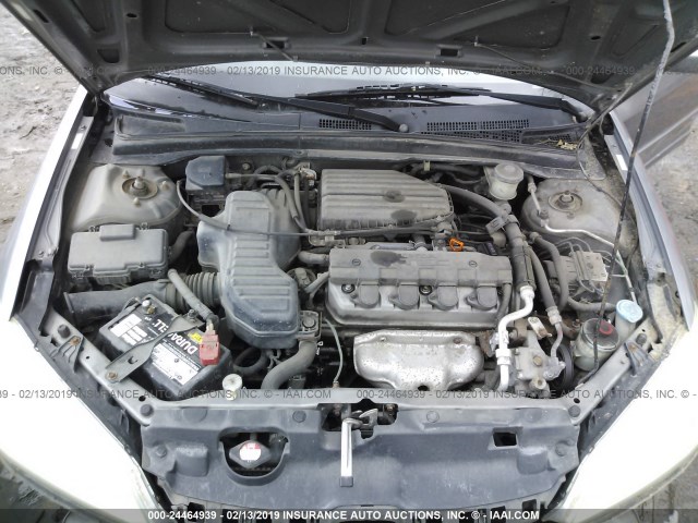 2HGES267X4H558702 - 2004 HONDA CIVIC EX Boz foto 10