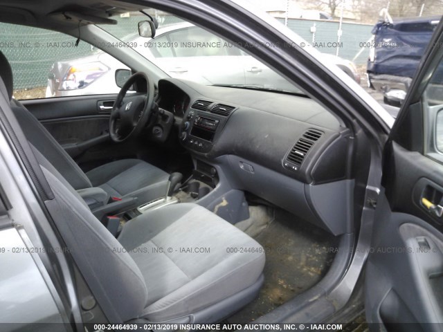 2HGES267X4H558702 - 2004 HONDA CIVIC EX Boz foto 5