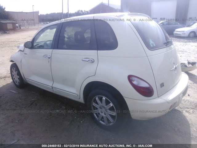 3A8FY68B06T277330 - 2006 CHRYSLER PT CRUISER LIMITED WHITE photo 3