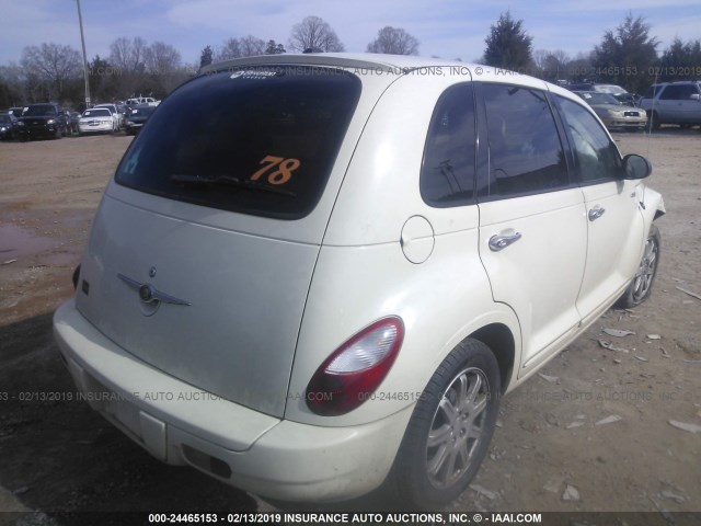 3A8FY68B06T277330 - 2006 CHRYSLER PT CRUISER LIMITED WHITE photo 4