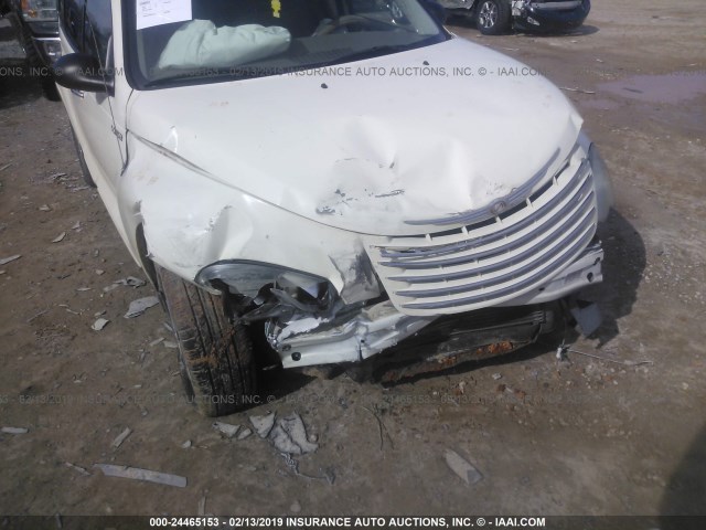 3A8FY68B06T277330 - 2006 CHRYSLER PT CRUISER LIMITED WHITE photo 6