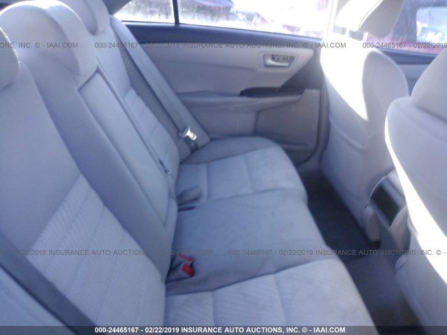 4T1BF1FK3FU934091 - 2015 TOYOTA CAMRY LE/XLE/SE/XSE 灰色 照片 8
