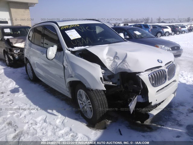 5UXWX5C59CL723552 - 2012 BMW X3 XDRIVE28I WHITE photo 1