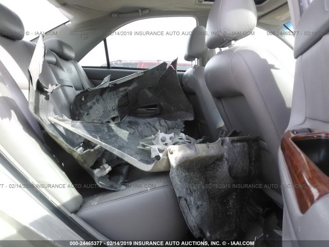 4T1BF30K83U059333 - 2003 TOYOTA CAMRY LE/XLE/SE SILVER photo 8