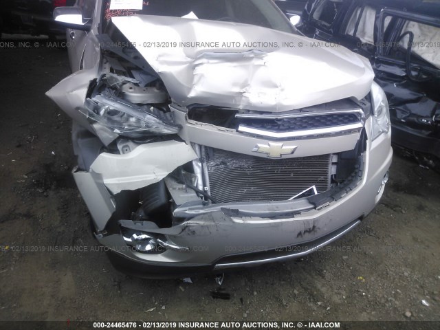 2GNALFEK5C1231372 - 2012 CHEVROLET EQUINOX LTZ TAN photo 6