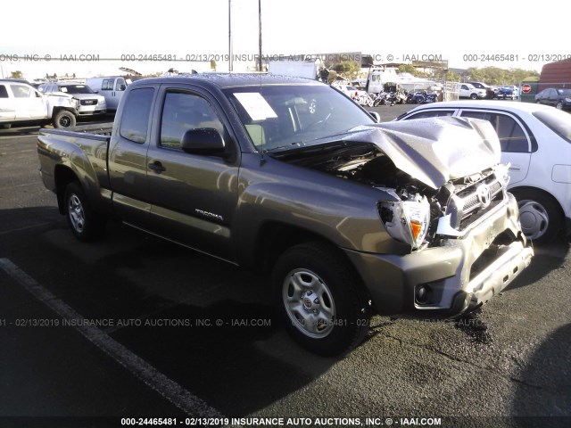 5TFTX4CN9FX056218 - 2015 TOYOTA TACOMA ACCESS CAB ყავისფერი ფოტო 1