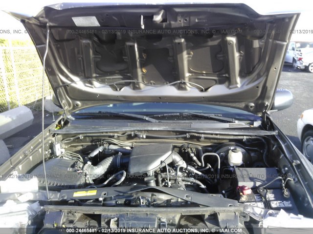 5TFTX4CN9FX056218 - 2015 TOYOTA TACOMA ACCESS CAB ყავისფერი ფოტო 10