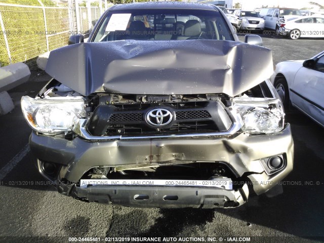 5TFTX4CN9FX056218 - 2015 TOYOTA TACOMA ACCESS CAB ყავისფერი ფოტო 6