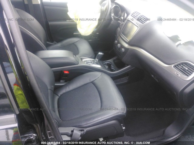 3C4PDDGG3JT477698 - 2018 DODGE JOURNEY CROSSROAD BLACK photo 5